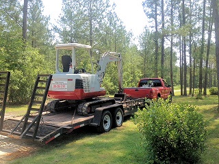 Tractor and Miniexcavator - Degolyer Enterprises - Keystone Heights, Florida
