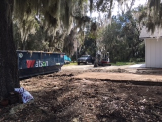 After Shed has been Removed in Clay County