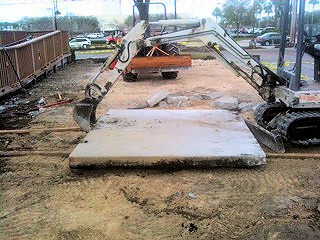 Sidewalk Removal in Orange County Florida