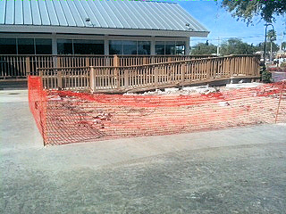 Parking Lot Removal in Orange County Florida