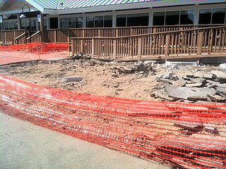 Removal of Parking Lot