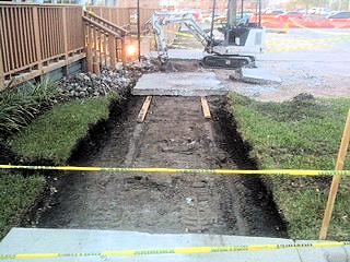 Sidewalk Removal