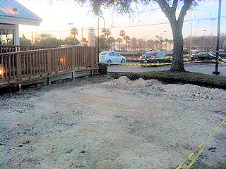 Removal of Asphalt Parking Lot